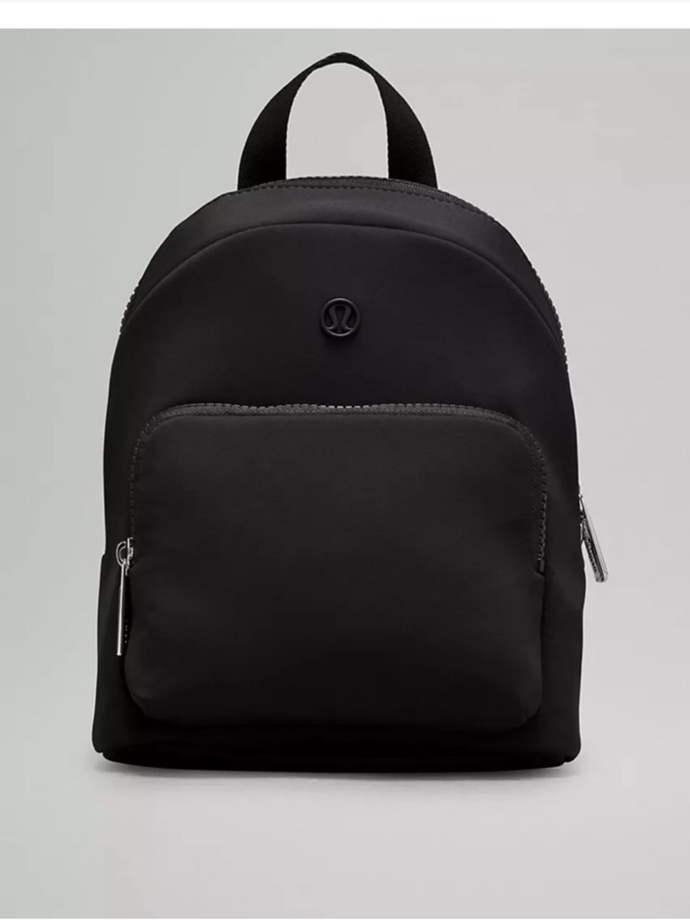 Lululemon black Knit Nylon Micro Backpack 4L